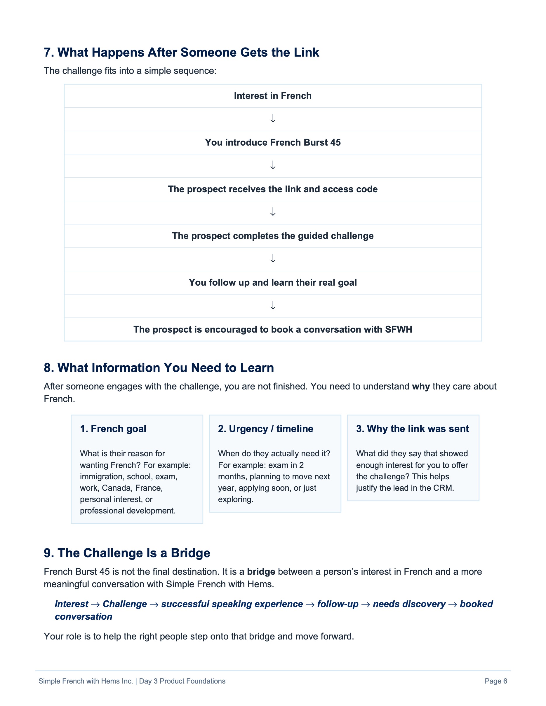 Day 3 original training page 6
