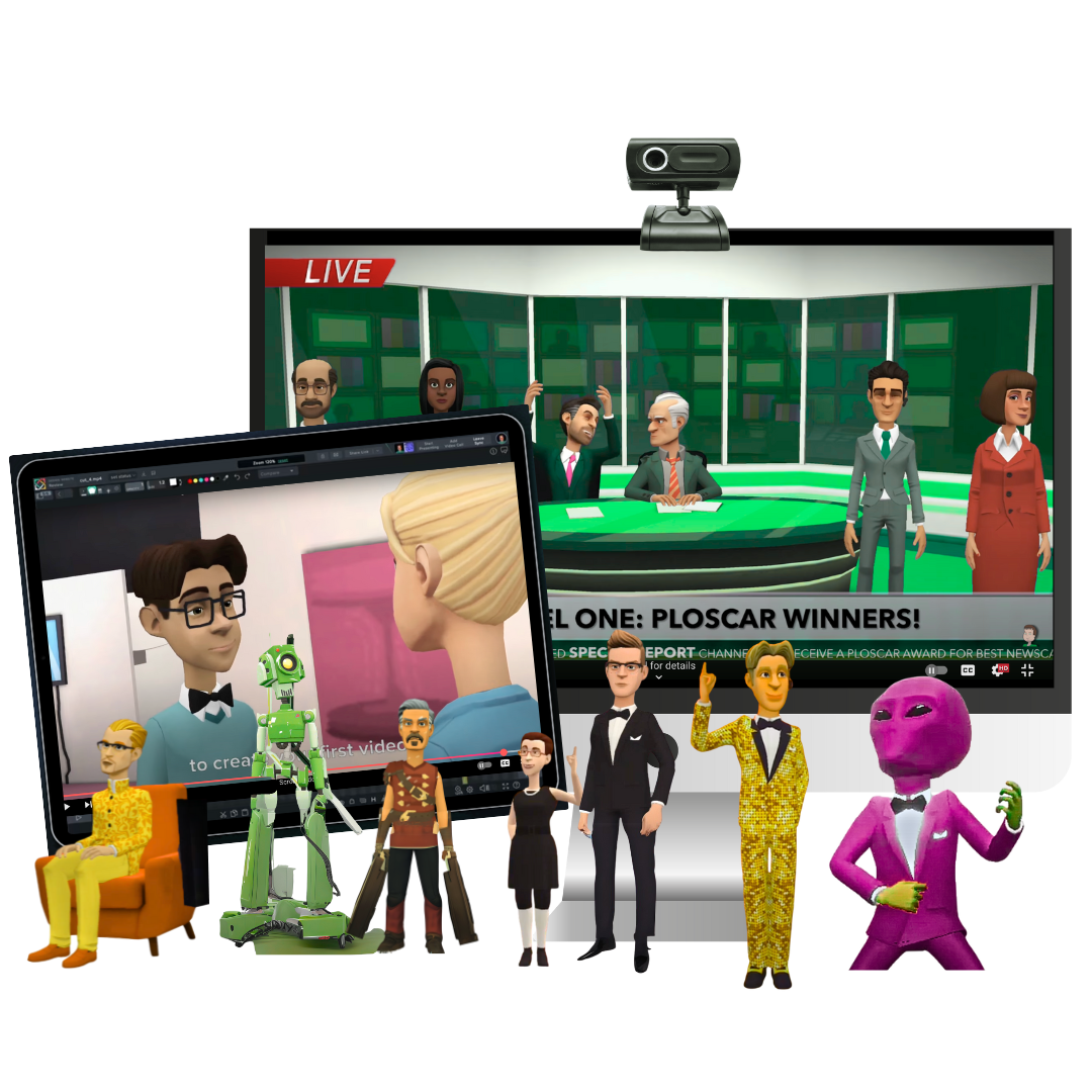 French Learning Scene
